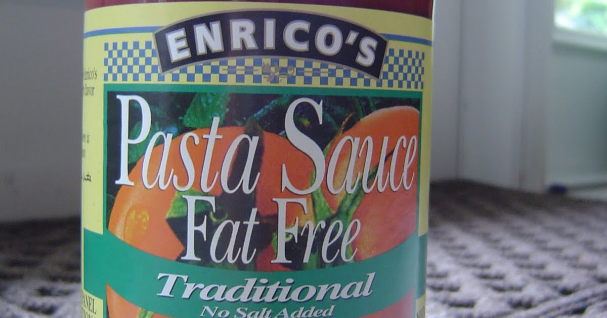 What a Healthy Family Eats My favorite Pasta Sauce is Enrico's Fat Free!