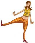 Happy woman