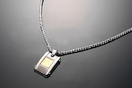 Titanium health necklet