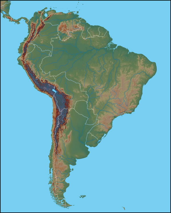 2010 Map of Latin America, map of mexico and central america with capitals. 2010 Map of Latin America,