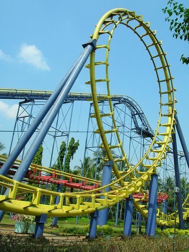Roller Coaster at Ancol