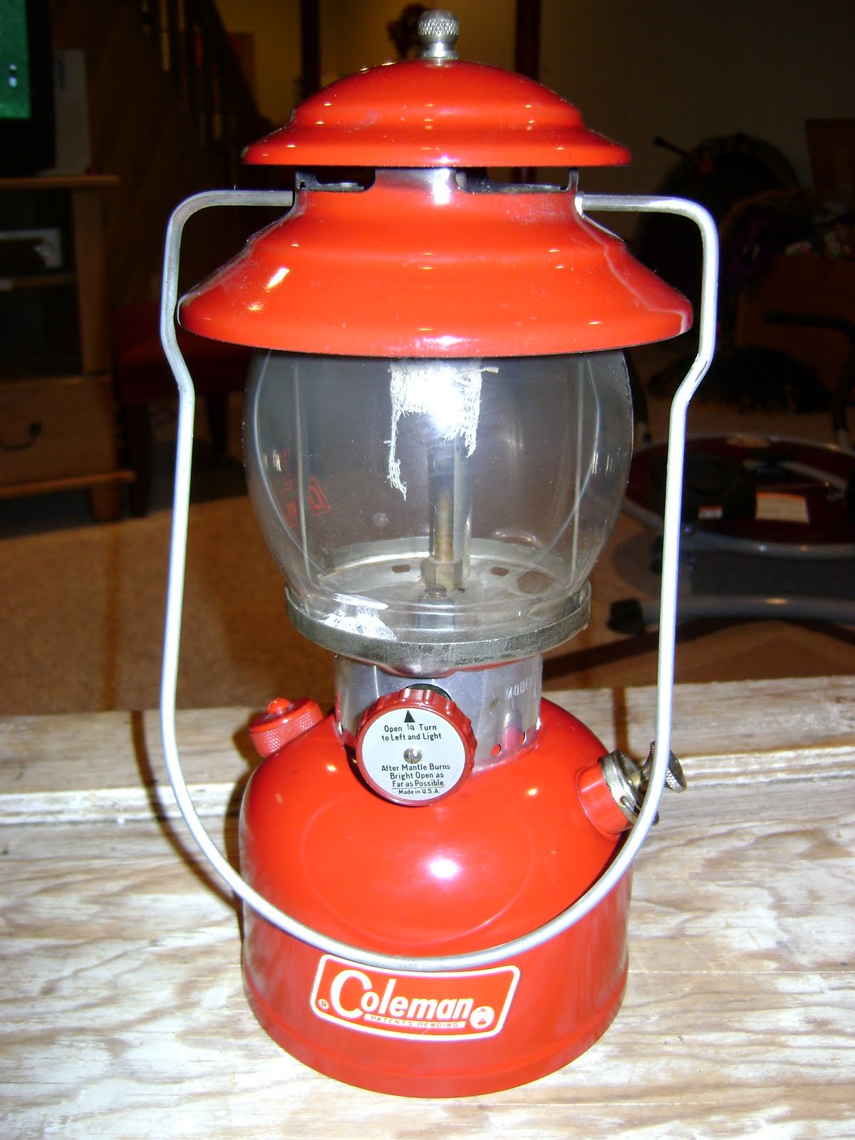 Adventures In Ebay 1966 Red Coleman Lantern