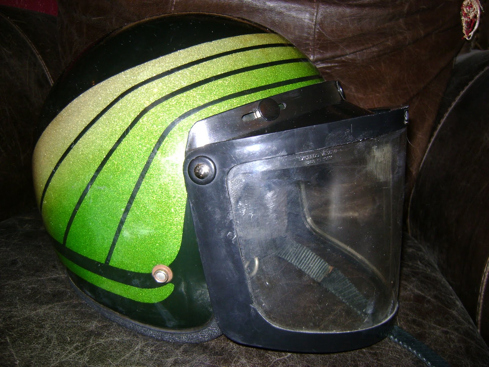 Adventures In Ebay Vintage Metalflake Arctic Cat Helmet