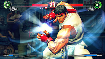 Street Fighter IV- Ryu with Super Fireball