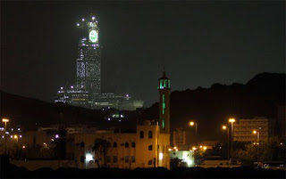 World Largest Clock at Mecca, Saudi Arabia