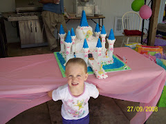 Lilly and her birthday cake