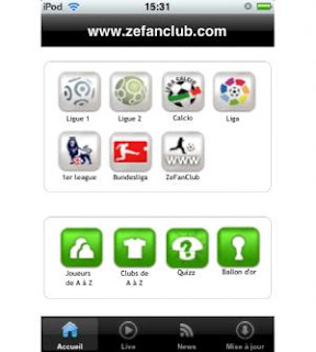 Football 09 pour iphone
