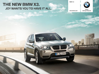 Conduire BMW X3 sur votre iPad