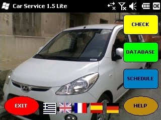 Car Service Lite: Garder votre voiture sur votre Téléphone Windows Mobile