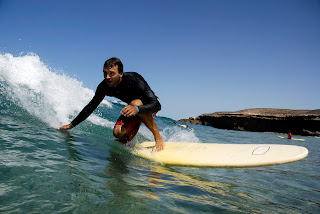 Nick Moffatt Surfing