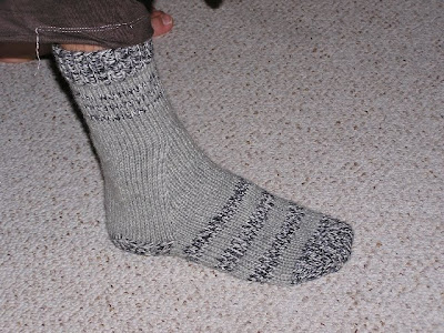 picture of grey sock