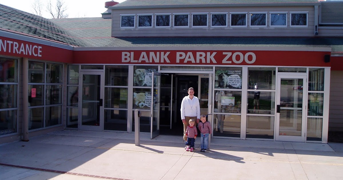 Familien Thomasen i Iowa Blank Park Zoo og Des Moines