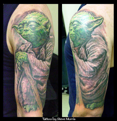 tattoos of yoda