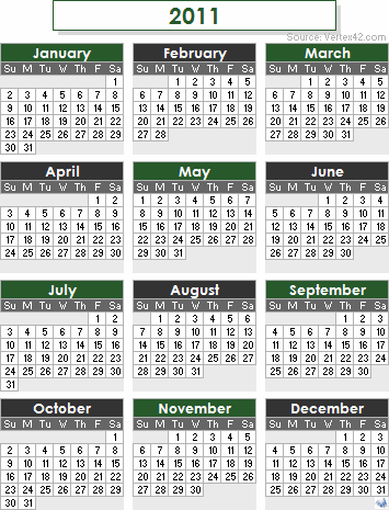 Month+2011+calendar