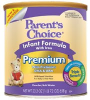 Parent's Choice Baby Walmart Free Sample