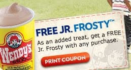 Free Wendys frosty