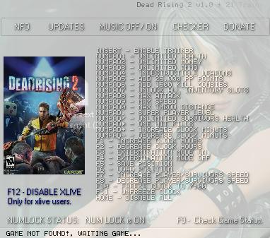 Тренер Для Dead Rising 2 Off The Record