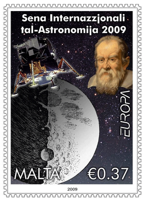 IYA 2009 Interactive Stamps Issued by Malta