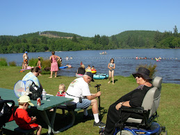 At Cullaby Lake near our house