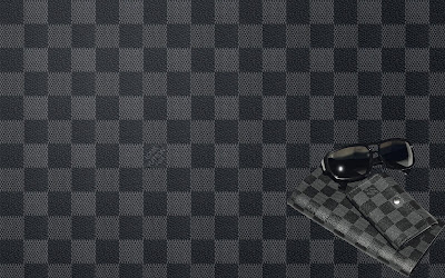 wallpaper louis vuitton checkered pattern
