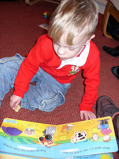 Reading my new farm book