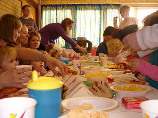 Feeding time at the Zoo