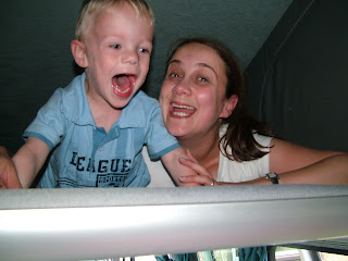 Hiding with Mum in Nana's Van