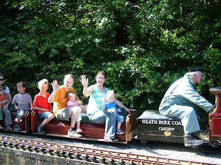 On the train!