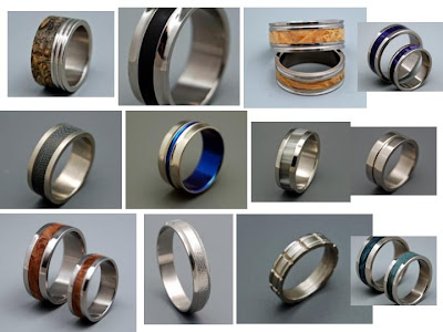 Affordable Mens Wedding Bands on Fearon May Events Something For The Guys Unique Wedding Bands
