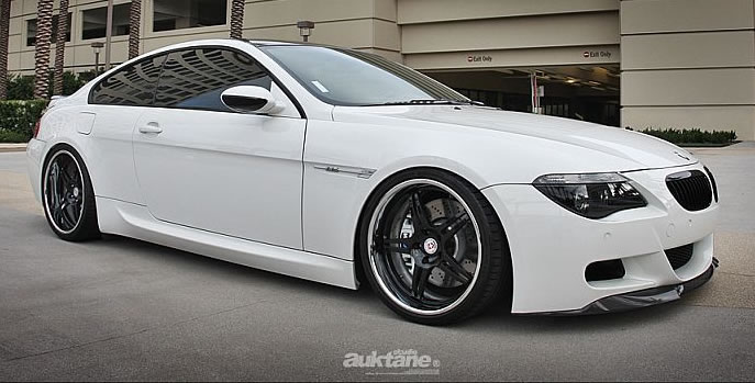Excellent stance for this BMW 6 Series with a well balanced set of 360