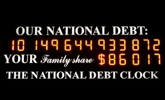 national debt clock