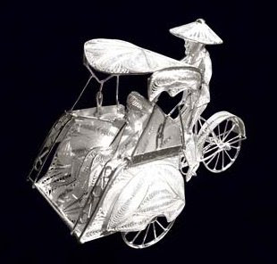 Antique Carved Silver