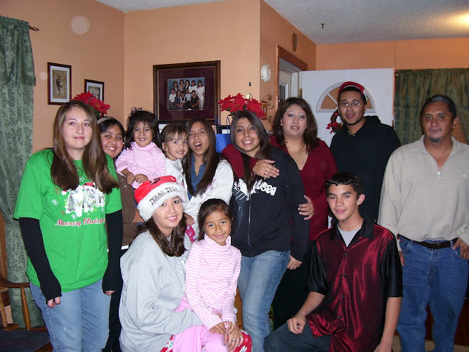 DOMINGUEZ GRANDCHILDREN AND GREAT-GRANDCHILDREN AT MOM'S DURING CHRISTMAS 2006
