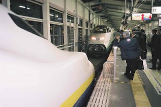 東北新幹線「MAXやまびこ」と山形新幹線「つばさ」の連結