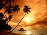 Sunset in Bali sunset in Kuta beach, sunset in Jimbaran bay, romantic sunset in Bali