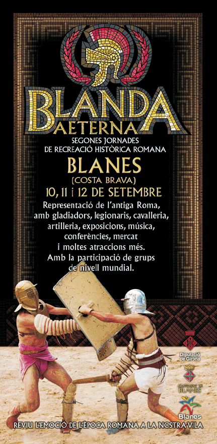 II Jornadas Reconstrucción Romana Blanda Aeterna (PROGRAMA)