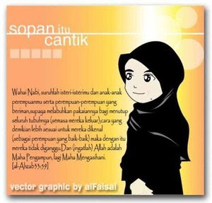 Eccha Poenya: Wallpapers Cartoon Muslimah