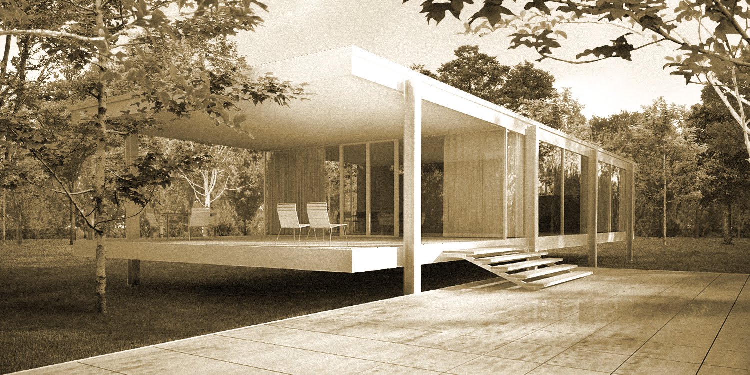 CASA TRES PATIO MIES VAN DER ROHE casa tres patio mies van der rohe: