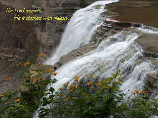 The Lord reigneth,He is clothed with majesty