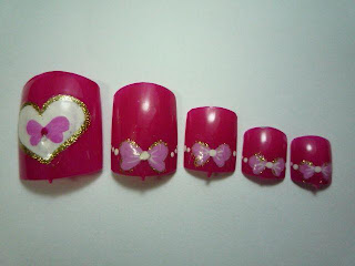 Valentine's Day Nail Art