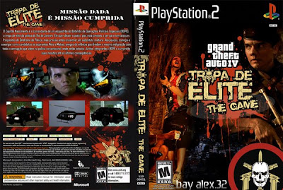 jogos para playstation 2 Grand Theft Auto Tropa de Elite PS2