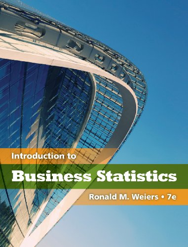 Weirs' Introduction to Business Statistics is highly praised among the Weirs' Introduction to Business Statistics is highly praised among the