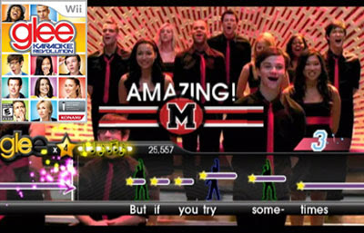 Wii Glee