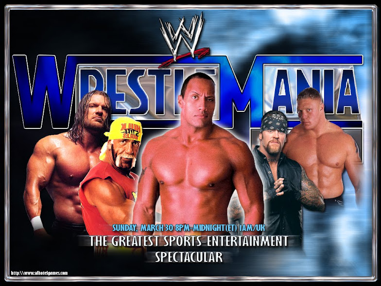WELCOME TO WWF WRESTLEMANIA