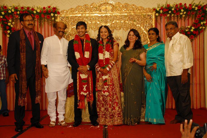 Celebrities In Tamil Actor Vishnu Marriage Function