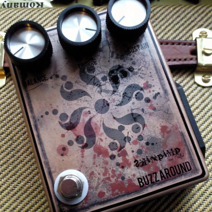 STOMPBOX ADDICT BALDWIN BURNS BUZZAROUND / EARTHQUAKER DEVICES SOUND SHANK