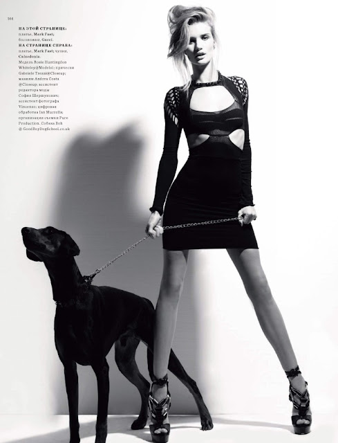 Model: Rosie Huntington- rosie huntington whiteley vogue. Model: Rosie Huntington-