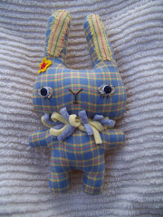 Blue and Yellow Bunny