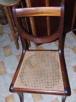 cadeira palha