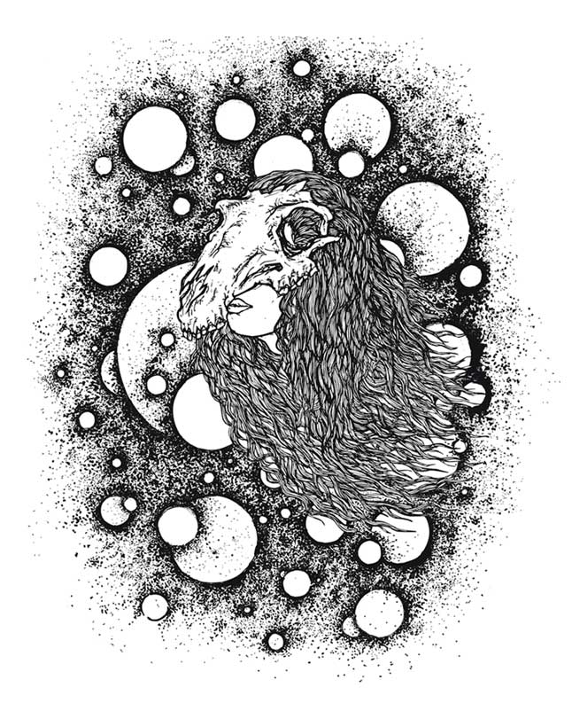 weighted line drawing